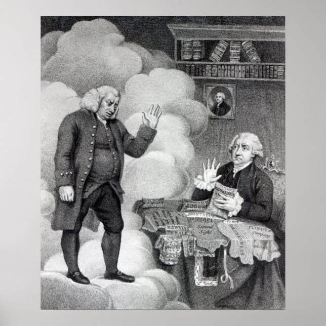 Boswell and the Ghost of Samuel Johnson Poster (Front)