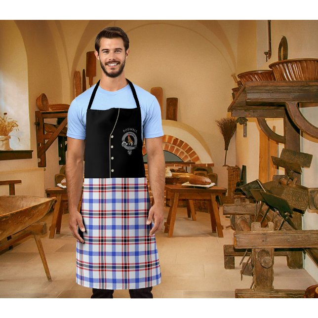 Boswell Clan Badge & Tartan Kilt Apron (Creator Uploaded)