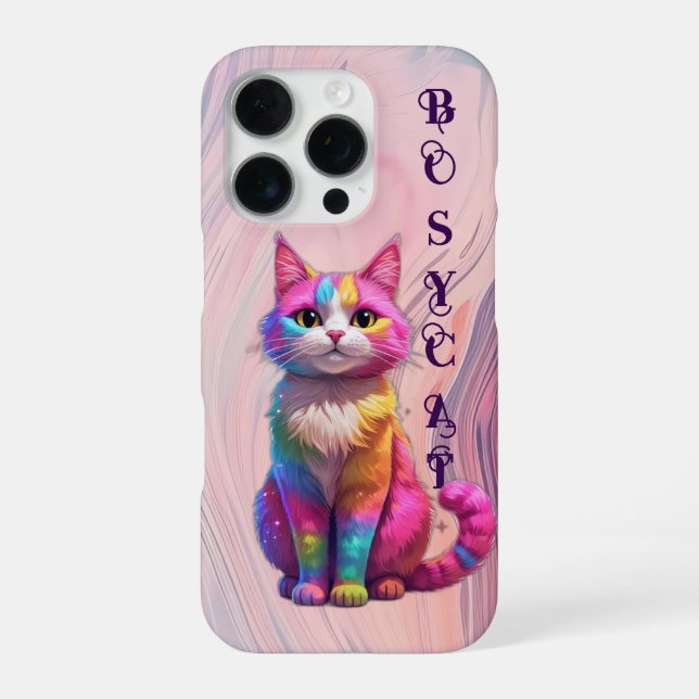 bosy cat iPhone case (Back)
