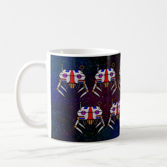 Bot, Bots, Everywhere: Attack of the Bots! Coffee Mug (Left)