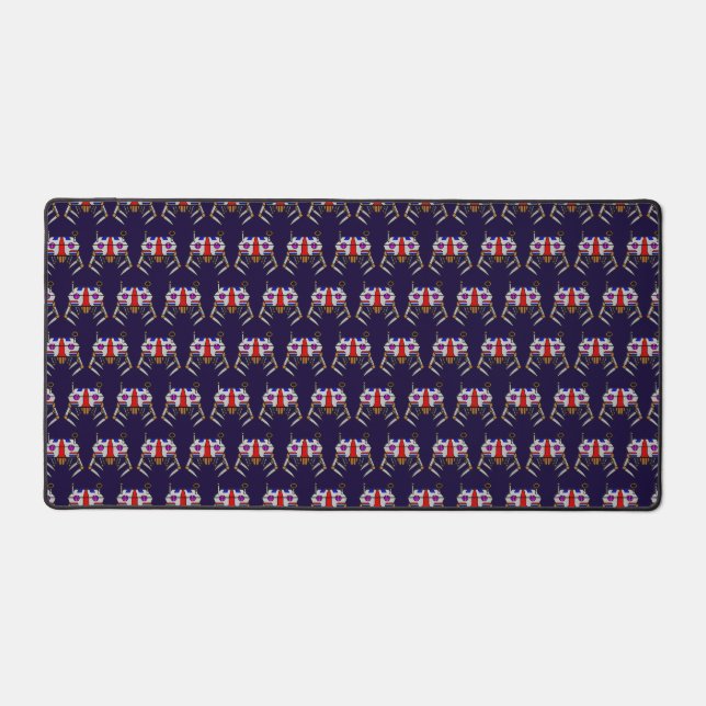 Bot, Bots, Everywhere: Attack of the Bots! Desk Mat (Front)