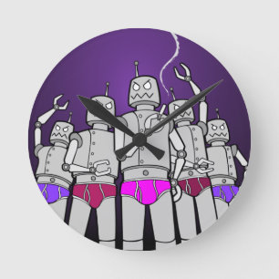 Bot-Huggers REVOLT Products! Round Clock