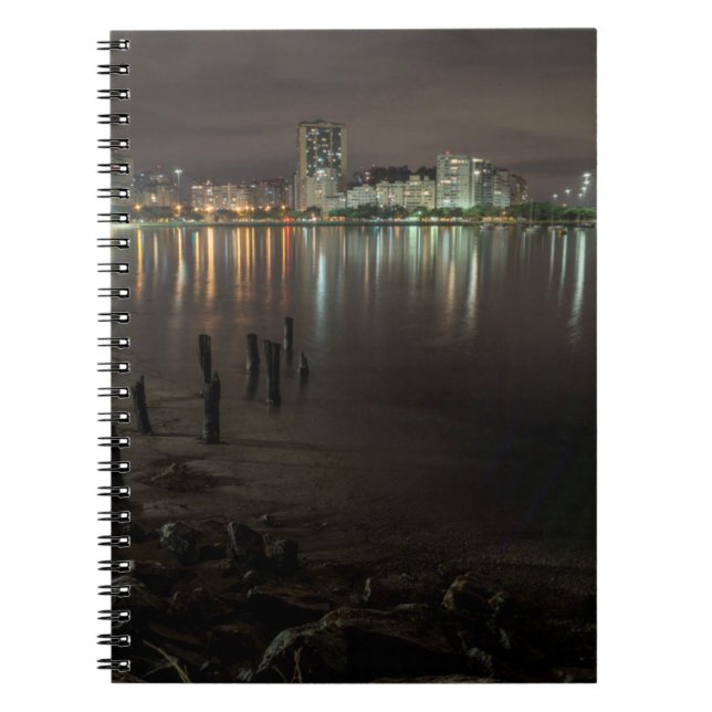 Botafogo Bay Night Notebook (Front)