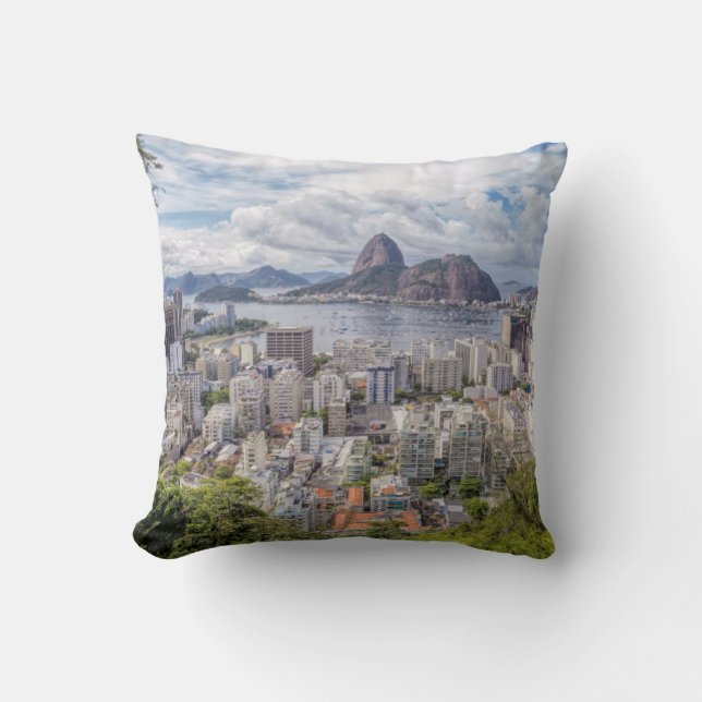 Botafogo With Sugar Loaf Cushion (Front)