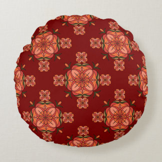 Botanic Bloom Round Pillow