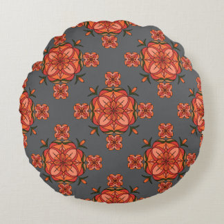 Botanic Bloom Round Pillow