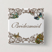 Botanica Wedding Ensemble - Bridesmaid Pin
