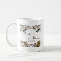 Botanica Wedding Ensemble, Personalised Coffee Mug