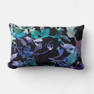 Botanical Abstract Lumbar Cushion