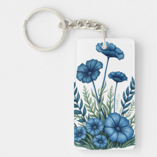 Botanical Acrylic Keychain | Boho Nature Lover Gif