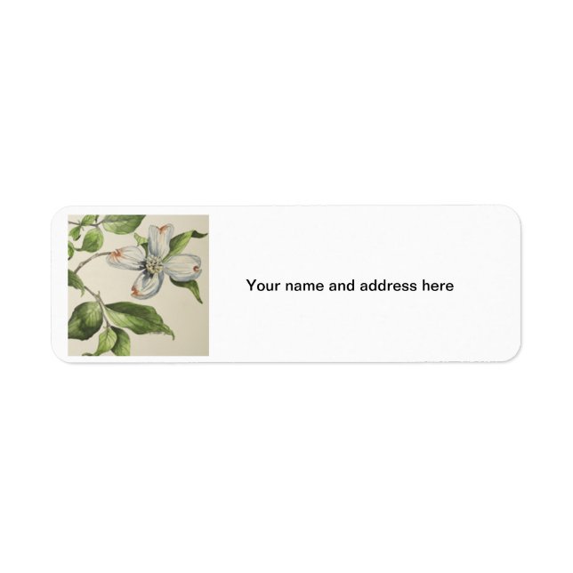 Botanical address lebels return address label (Front)
