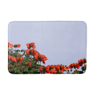 Botanical African Tulip Tree Bath Mat