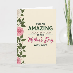 Botanical Amazing Mothers Day Card