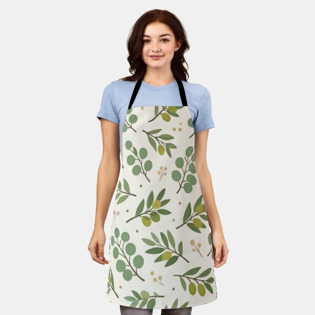 Botanical  apron (Worn)