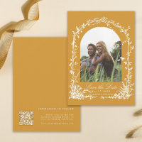 Botanical Arch Garden Wedding Photo Amber