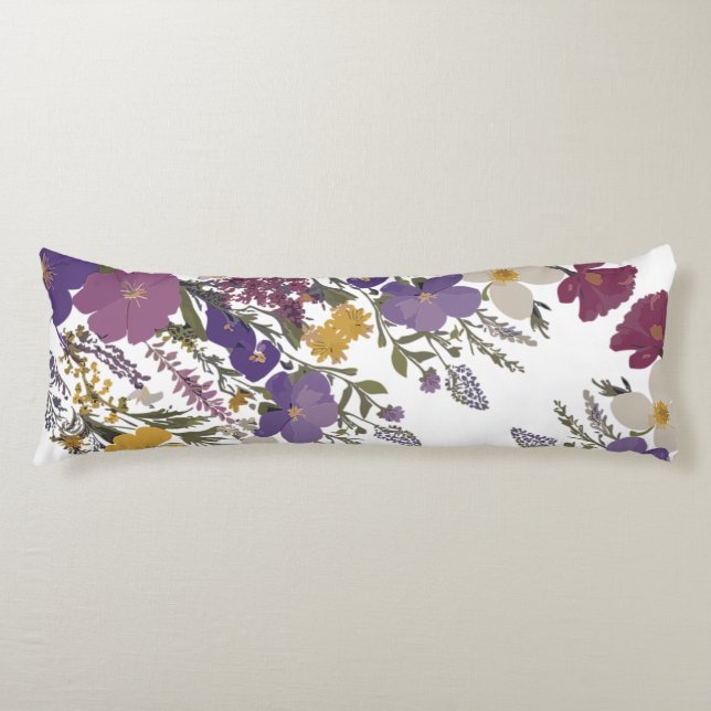 Botanical Art  Body Cushion (Front)