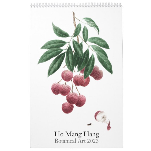 Botanical art calendar 2023 (Cover)