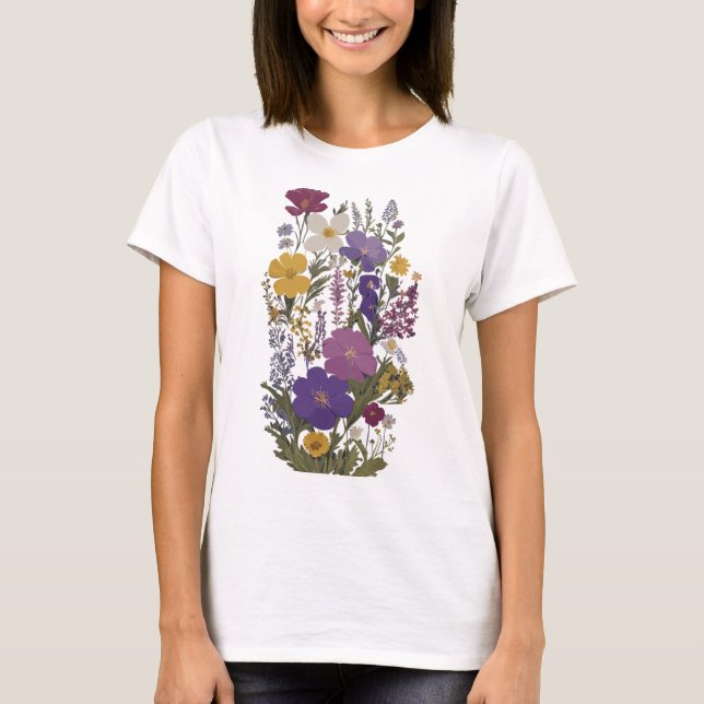 Botanical Art  T-Shirt (Front)