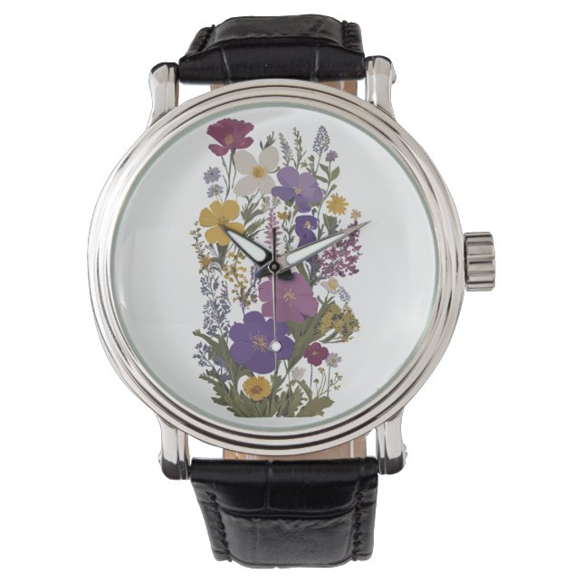 Botanical Art  Watch (Front)