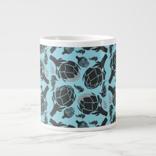 Botanical Artichoke Art Home Decor Large Coffee Mug