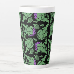 Botanical Artichoke Art Home Decor Latte Mug
