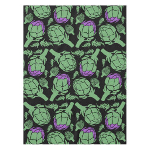 Botanical Artichoke Art Home Decor Tablecloth