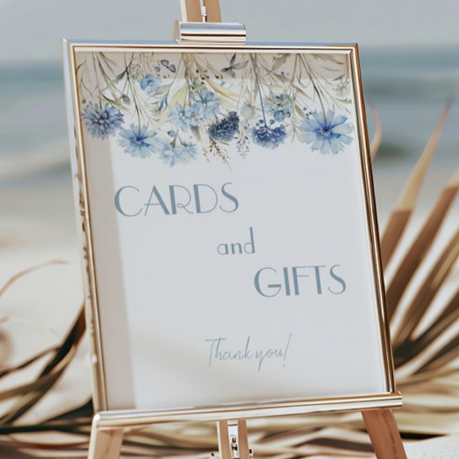 Botanical Baby Shower Gift Table Poster (Creator Uploaded)