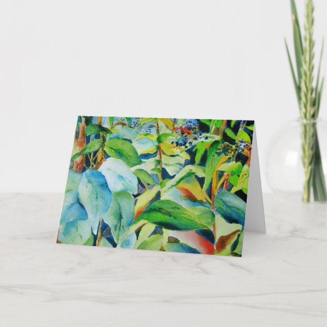 Botanical Blank Card (Front)