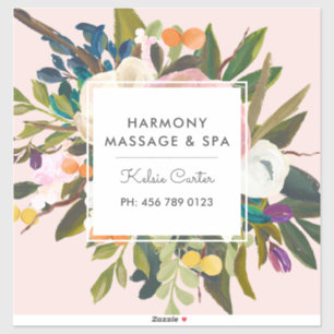 Botanical Bliss Modern Elegant Floral   Blush