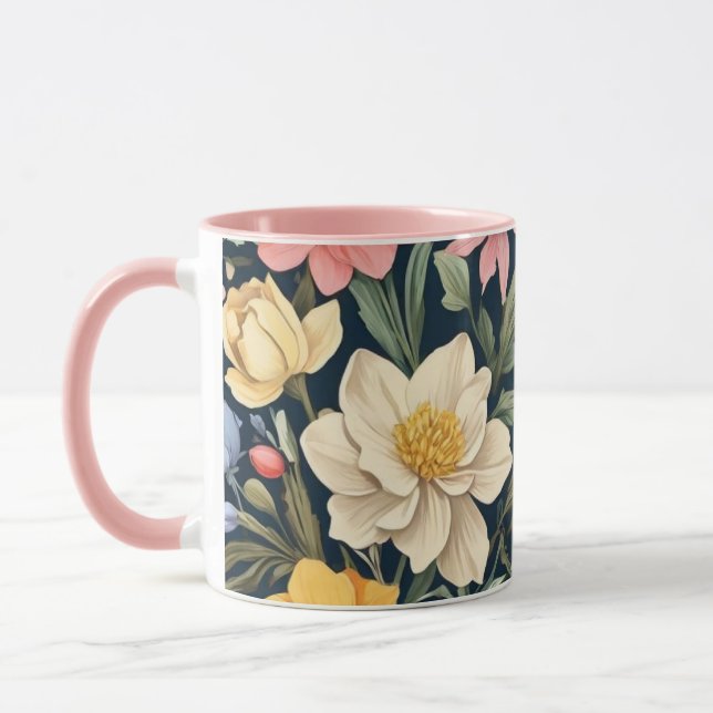 Botanical Bliss Mug (Left)