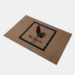 Botanical Bliss: Personalised Plant Design Doormat