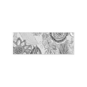 Botanical Bliss Self-inking Stamp