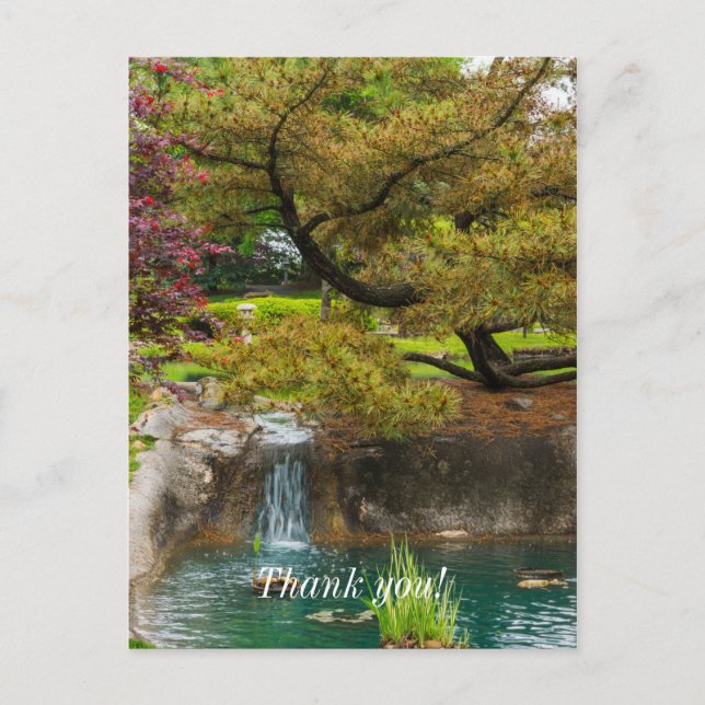 Botanical Bliss Thank You Postcard (Front)