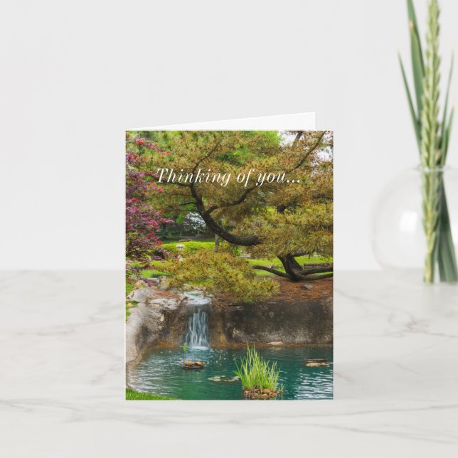 Botanical Bliss Thinking Of You Card (Front)