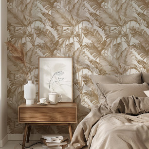 Botanical Blockprint Peel & Stick Wallpaper