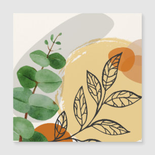 Botanical Boho Green Orange