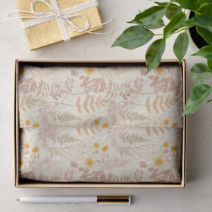 Botanical Boho Pattern Tissue Paper