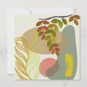 Botanical Boho Yellow Green