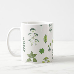 Botanical Brew Green Coffee Mug