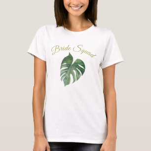 Botanical Bride Squad T-shirt