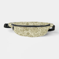 Botanical Brocade Toile Floral Green Sage Pattern