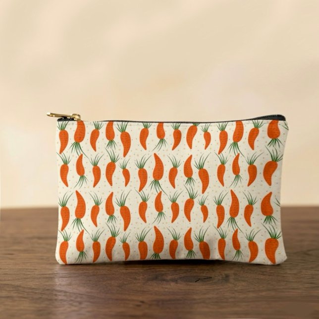 Botanical Carrots Collection Accessory Pouch (Creator Uploaded)