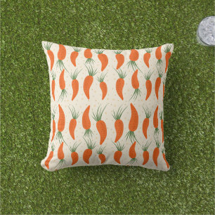 Botanical Carrots Collection Cushion
