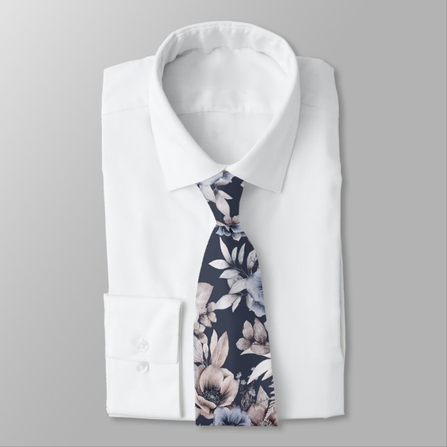 Botanical Charm Tie (Tied)