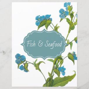 Botanical Commelina Recipe Divider