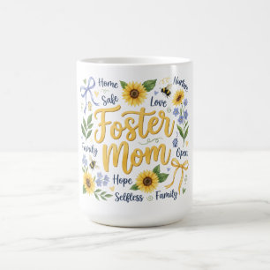Botanical Coquette Mother's Day/Foster Mum Coffee Mug