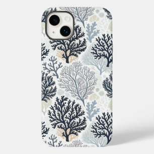 Botanical Coral Ocean Vibes Case-Mate iPhone 14 Plus Case