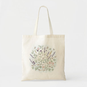 Botanical Cotton Tote Bag