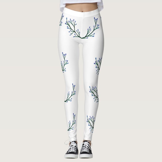 Botanical Custom Leggings (Front)