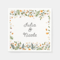 Botanical Daffodils Daisy Peony Flowers Wedding